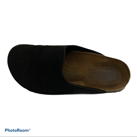 Birkis Black Mule Clog Slip On Size 38 - Picture 6 of 6